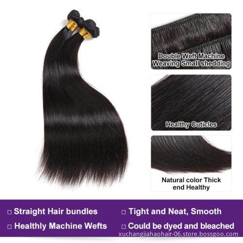 Free Sample 8A 9A 10A Grade Straight Bundle 100% Unprocessed Virgin Human Hair Wholesale
